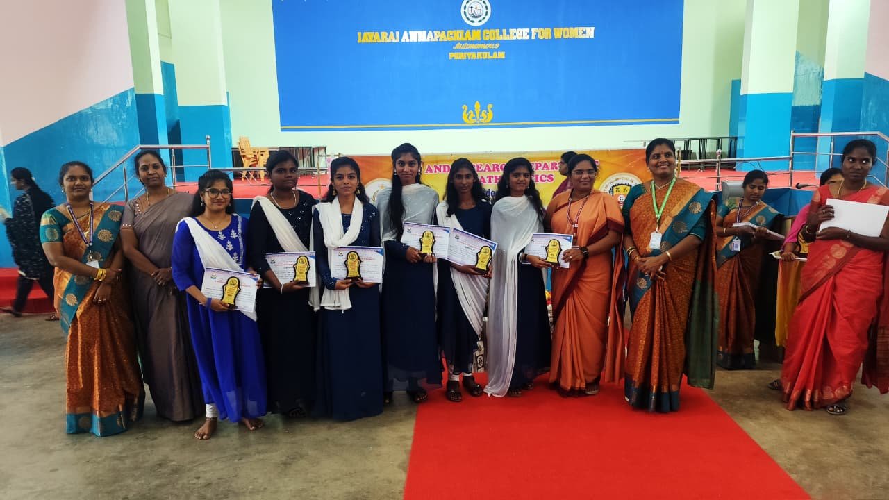C.P.A. College, Bodinayakanur | Arts & Science College - PG Mathematics Students Win Prizes at JACMAT FEST 2026